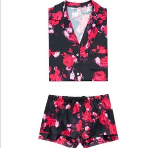 VIctoria’s Secret Satin Shorts PJ Set